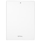 Porte-bloc Résumé moderne Black and White London City (Dos)