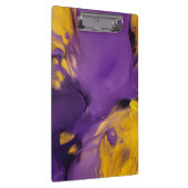 Porte-bloc Résumé violet et or (Swatch)