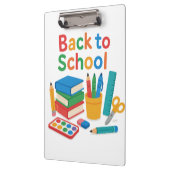 Porte-bloc retour à l'école (Gauche)