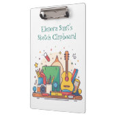 Porte-bloc Retour À L'École I Porte - bloc Aquarelle (Gauche)