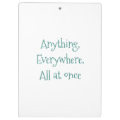 Porte-bloc Retour À L'École I Porte - bloc Aquarelle (Dos)