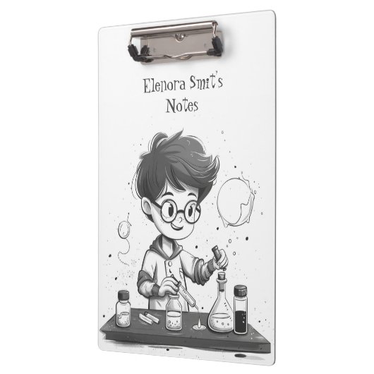 Porte-bloc Retour À L'École I Science 8 (Gauche)