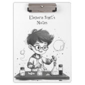 Porte-bloc Retour À L'École I Science 8 (Devant)