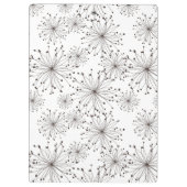 Porte-bloc Rétro arrière - plan floral (Dos)