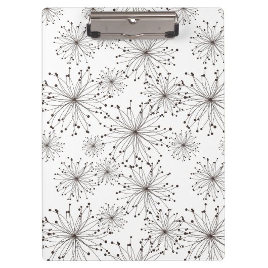 Porte-bloc Rétro arrière - plan floral (Devant)