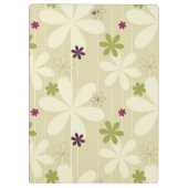 Porte-bloc Rétro arrière - plan floral (Dos)