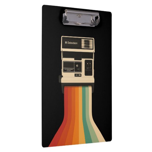 Porte-bloc Retro Camera with Rainbow Print (Swatch)