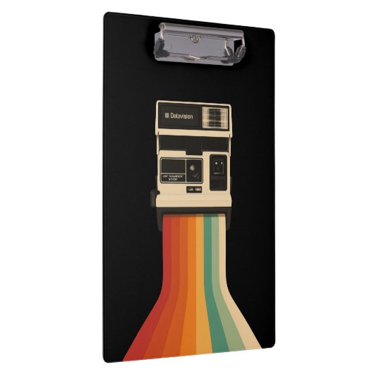 Porte-bloc Retro Camera with Rainbow Print (Swatch)