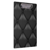 Porte-bloc Rétro cuir noir fait sur commande (Swatch)