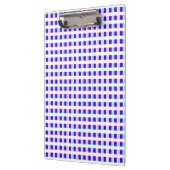 Porte-bloc rétro électrique rayé bleu & violet (Gauche)