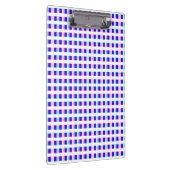 Porte-bloc rétro électrique rayé bleu & violet (Swatch)