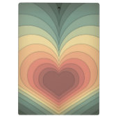 Porte-bloc Retro Funky Romantique Monogramme Porte - bloc de (Dos)