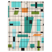 Porte-bloc Rétro grille et porte - bloc de Starbursts (Dos)