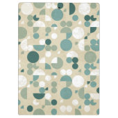 Porte-bloc Rétro motif abstrait (Dos)