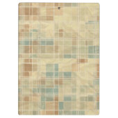 Porte-bloc Rétro motif géométrique (Dos)