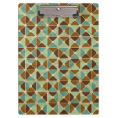 Porte-bloc Rétro motif géométrique 2 (Devant)