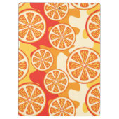 Porte-bloc Rétro motif orange d'agrume (Dos)