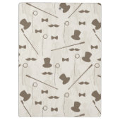 Porte-bloc Rétro motif pour l'homme 2 (Dos)