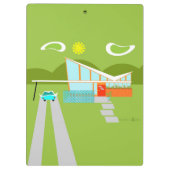 Porte-bloc Retro Palm Springs House Porte - bloc (Dos)