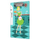 Porte-bloc Rétro panneau d'agrafe de cuisine (Gauche)