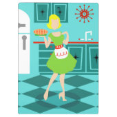 Porte-bloc Rétro panneau d'agrafe de cuisine (Dos)