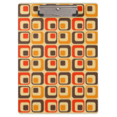 Porte-bloc Rétro Squares Pattern (Devant)