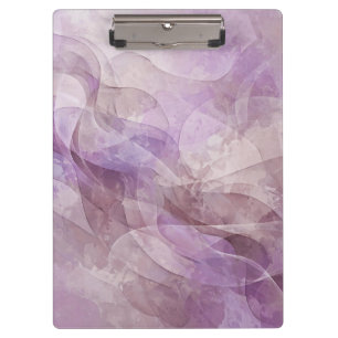Porte-bloc Rêve tourbillonnant lavande lilas mauve lavande
