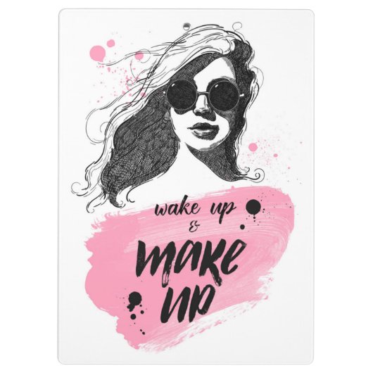 Porte-bloc Réveillez-vous et composez (Dos)