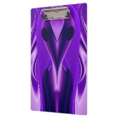 Porte-bloc Rêves arc-en-ciel violet 3D, Alien (Gauche)