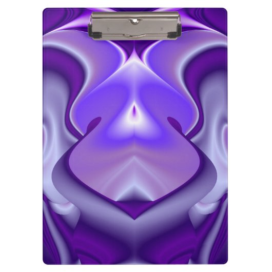 Porte-bloc Rêves de fleurs violettes (Devant)