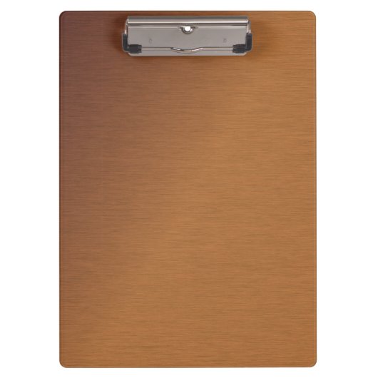 Porte-bloc Revêtement de cuivre brossé 2 (Devant)