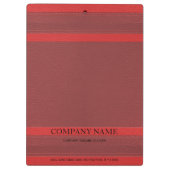 Porte-bloc Revêtement rouge moderne (Dos)