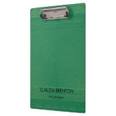 Porte-bloc Revêtement vert moderne (Gauche)