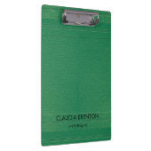 Porte-bloc Revêtement vert moderne (Swatch)