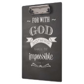 Porte-bloc Rien n'est impossible (Gauche)