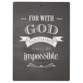 Porte-bloc Rien n'est impossible (Dos)