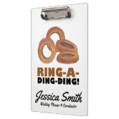 Porte-bloc Ring-a-Ding-Ding Cadeau Wedding planner personnali (Gauche)