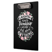 Porte-bloc Rires Et Amitié (Gauche)