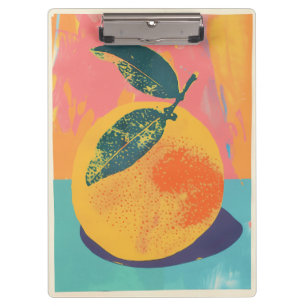 Porte-bloc Risographe orange