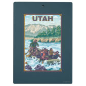 Porte-bloc Rivière RaftingUtah (Dos)