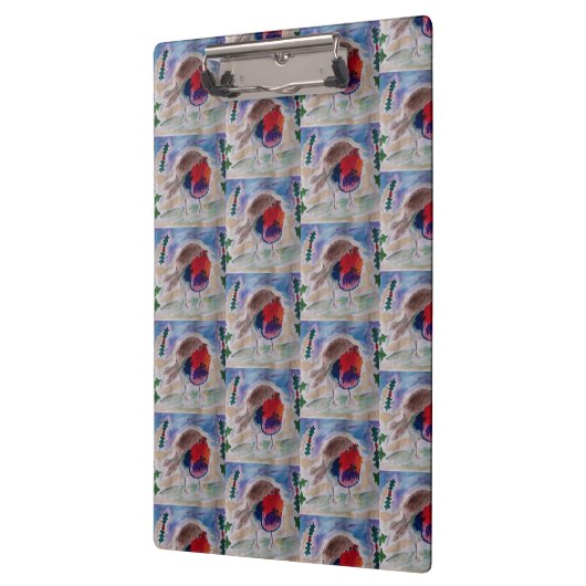 Porte-bloc Robin de Noël (Gauche)