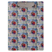 Porte-bloc Robin de Noël (Devant)