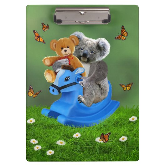 PORTE-BLOC ROCHES D'OURS DE KOALA DE BÉBÉ (Devant)