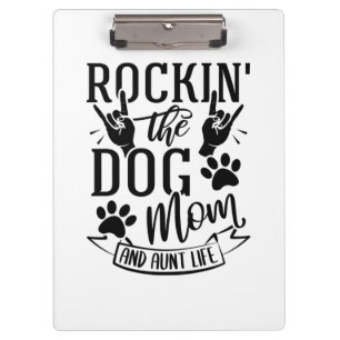 Porte-bloc Rockin Chien Maman Et Tante Life