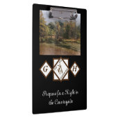 Porte-bloc Rodeo Bull Rider et Longhorn Monogram Photo (Swatch)