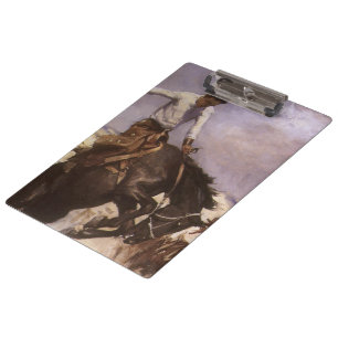 Porte-bloc Rodeo Cowboy vintage, Breezy Riding par WHD Koerne