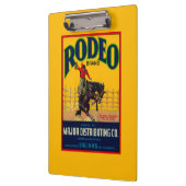 Porte-bloc Rodéo LabelSalinas végétal, CA (Gauche)