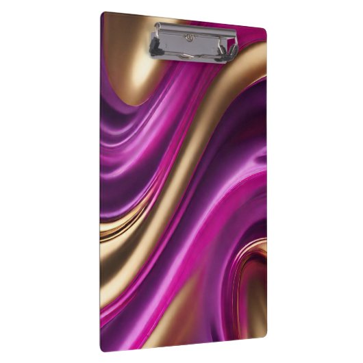 Porte-bloc Rose et or violet moderne- (Swatch)