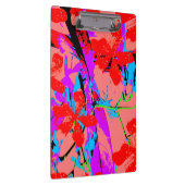 Porte-bloc rose fleur rétro (Swatch)