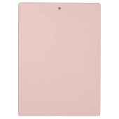 Porte-bloc Rose or couleur professionnelle girly nom monogram (Dos)